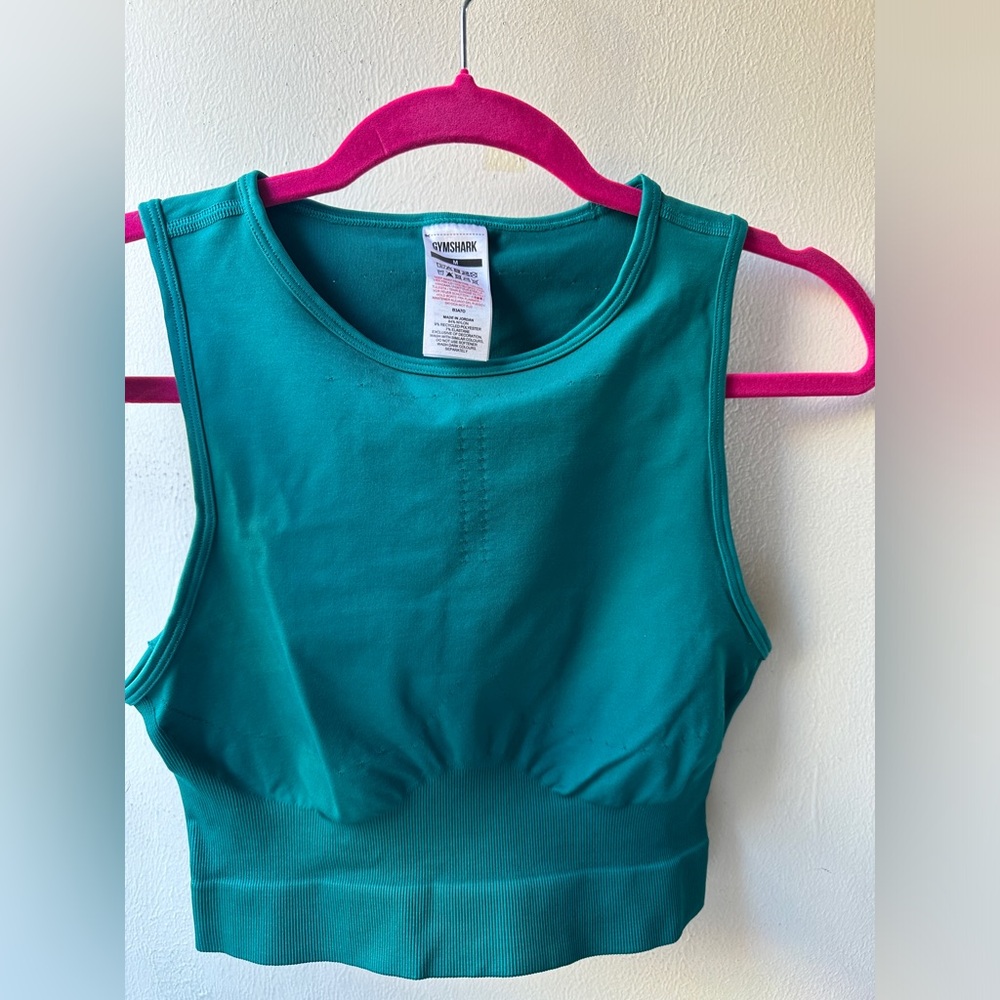 NWOT Gymshark Sweat Seamless Midi Tank Size M